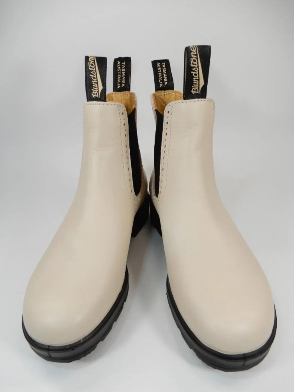 Blundstone Originals #2156 Women's High Top Boots US Size 7 Pearl Leather NEW - Picture 4 of 16